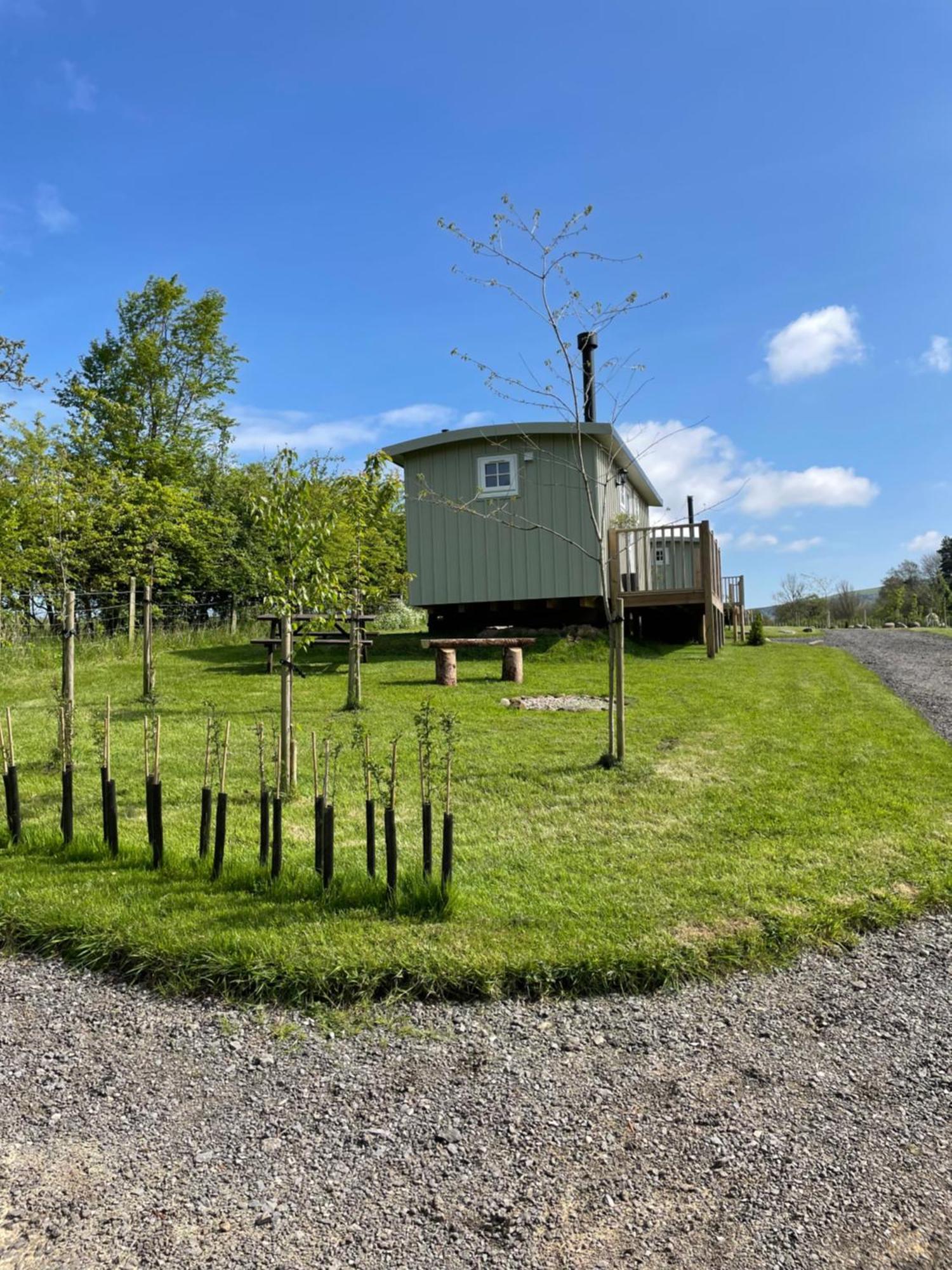 Rosemary Shepherds Hut, Clay Bank Huts Ingleby Greenhow Exterior foto